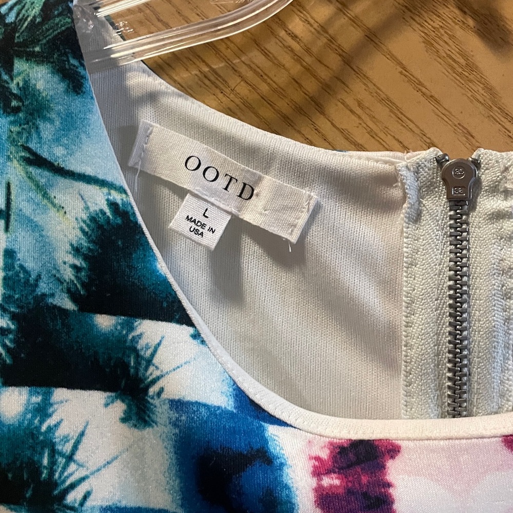 Ootd Pattern Dress Size Large View 3